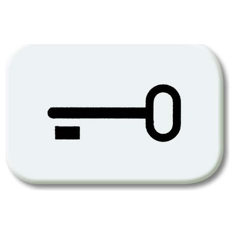 Symbole pour bouton-poussoir clé