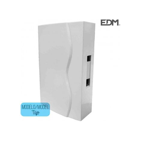 Sonnette Musicale Tajo Carillon Filaire Polyvalent, Installation Facile. - Edm