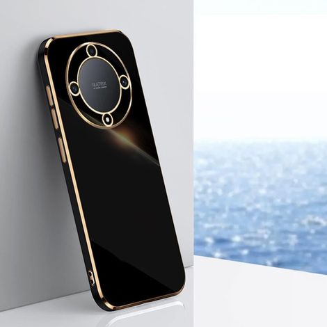 Custodia per Honor Magic 6 Lite 5G, Glamour CamShield, nera (1/5)
