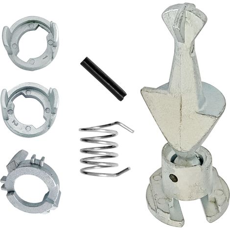 Repair kit for BMW 5 Series car door lock cylinders (6-piece set) (1/4)