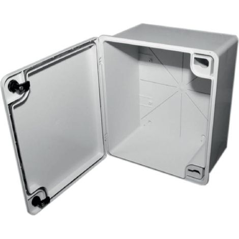 IluminaShop - Caja para Contadores con Puerta Cerradura de Seguridad y Llave 330x280x195