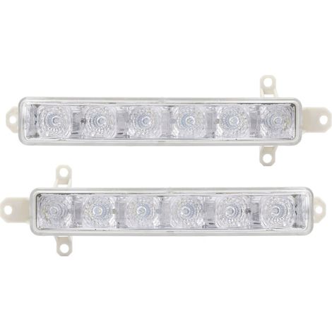 Lampi diurni auto SUNXURY 2 pezzi, 5520280, 6 LED, luce brillante, resistente al calore, per Peugeot 301, 308S, 408 (1/3)