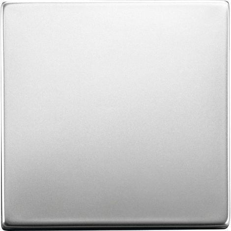 Enjoliveur pour interrupteur va-et-vient pur inox (1/2)