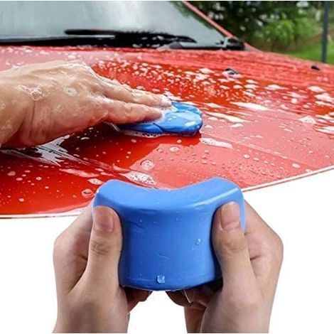 3 Pièces Barre d'argile Nettoyage de Voiture pour l'entretien de la Peinture Automobile, Le Nettoyage des Jantes, Le Polissage des Vitres (1/4)