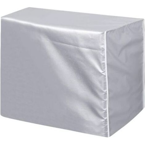 Couvercle de Climatiseur Extérieur, Housse Climatiseur Extérieur Poussière, Anti Poussière Anti-Neige Imperméable Housse pour Climatiseur De Maisons (85 32 57cm) (1/5)