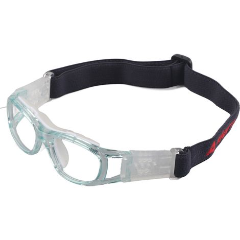 Lunettes de sport pour enfants et adolescents, ajustables pour football, cyclisme et basketball - Accessoire bleu (1/5)