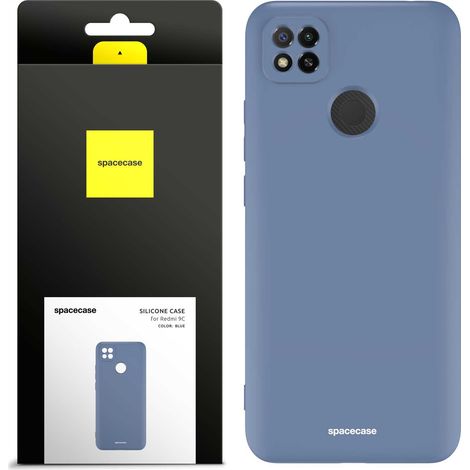 Custodia in silicone Spacecase per Redmi 9C, blu (1/5)