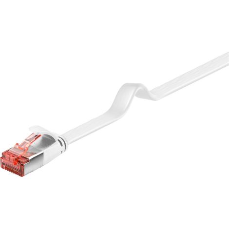 Goobay 94913 cable de red Blanco 0,25 m Cat6 U/FTP (STP)