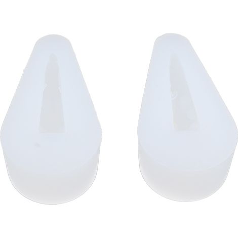 2 Pièces Moule en Silicone Crâne Brillant Souple Style Corbeau Halloween pour Moulage Résine DIY (1/5)