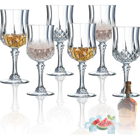 Lot de 6 Verres à Shot en Verre – 50 ml, Élégants
