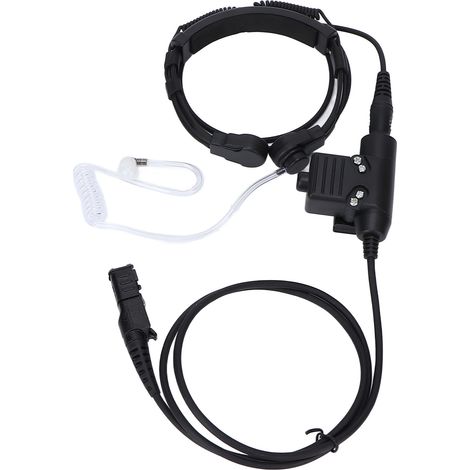 Micro-casque 7,1 mm avec bouton PTT U94 compatible avec MOTOROLA XiR P6600 P6620 DP2400 MTP3250 DEP550 DP2400 MTP3550 (1/5)