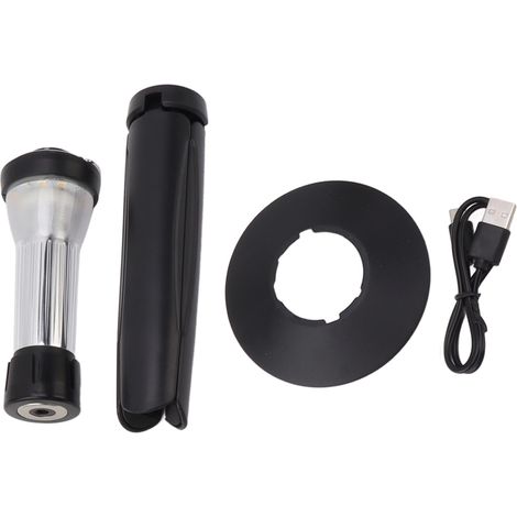 Ortviai Lanterne LED de camping portable magnétique, étanche IP44, 3 niveaux de luminosité, batterie intégrée 2200 mAh (1/5)