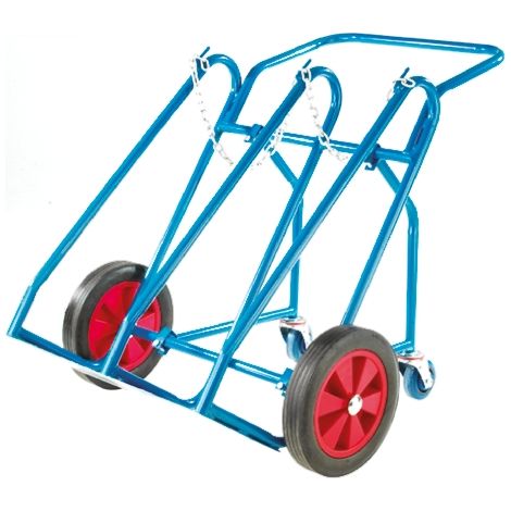 Chariot RS PRO en Acier, 900 x 760mm, Capacité de charge 200kg ( Prix pour 1 )