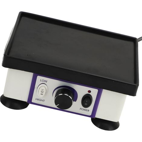 Agitateur de laboratoire Quartet 8x6in, mélangeur vibrant réglable en temps et puissance, machine à secouer pour plâtre, 120W, prise UE 220V (1/5)