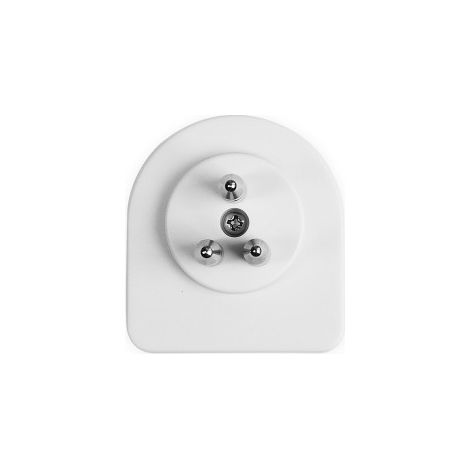 Ekon ECTELFIXSOCKPLUG changeur de genre de câble 2x Terminal plug RJ11 Blanc