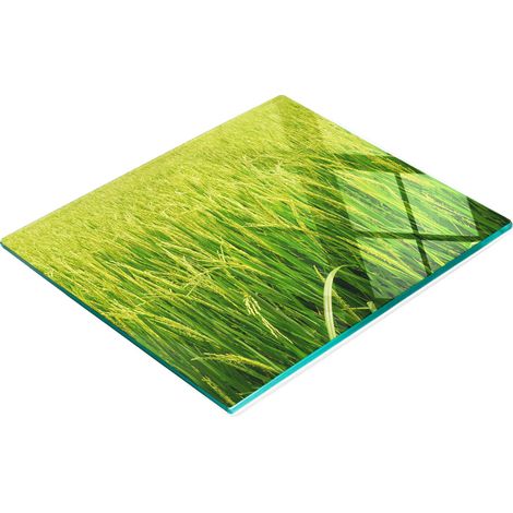 Pannello decorativo multifunzionale da cucina effetto campo di riso indurito 60x52 cm (1/5)