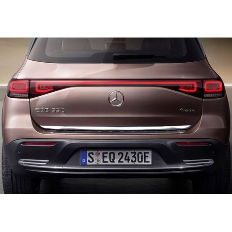 Embellecedor cromado para el portón trasero del Mercedes EQB 2021+ (1/5)