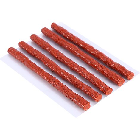 50 pièces kit réparation pneu tubeless moto scooter auto bandes caoutchouc bouchon crevaison (1/5)