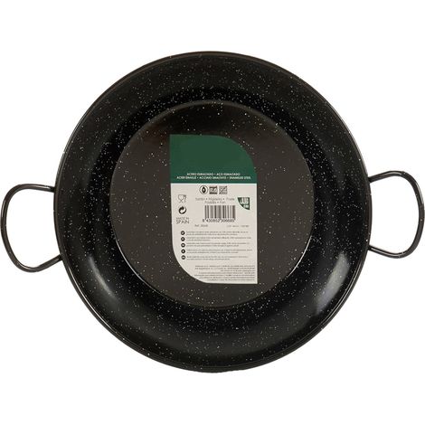 San Ignacio Sarten honda esmaltada con asas 24 cm colección LA DEHESA