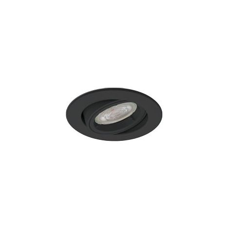 SPOT ENCASTRE TRITON SLIM IP65 6W 120° 3000K NOIR AEROSPOT 167346