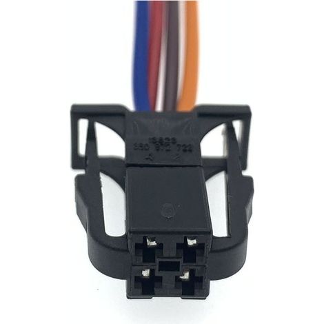 Connecteur 4 broches 3B0972732/3B0972722 pour feux arrière/sièges chauffants/clignotants Volkswagen et Audi - connecteur simple