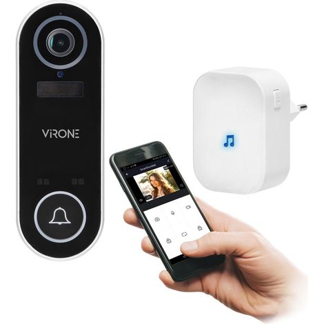 CAMPANELLO WIRELESS CON TELECAMERA WI-FI: TUYA VIRONE VDB-1 - ON-VDB-1 (1/3)