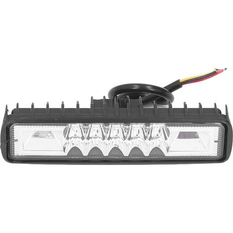Éclairage LED 48W Barre de Travail Double Couleur Feu Stroboscope Universel pour Auto Moto Tout-Terrain (1/5)