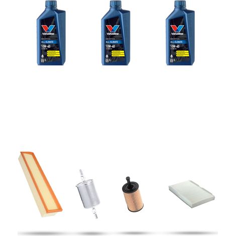 Kit tagliando 4 FILTRI e 3L OLIO compatibile con Citroen C2 1.6 16v vtr 80kw dal 2003 al 2010 (1/5)