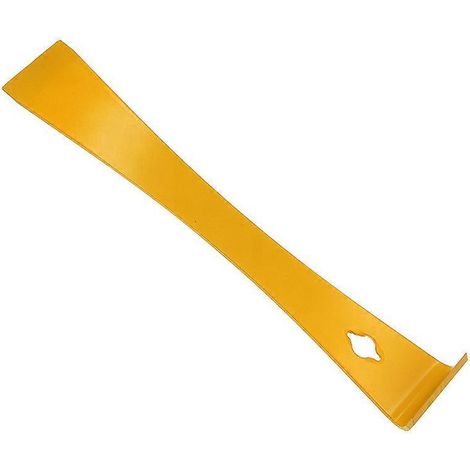 Lot de 2 grattoirs à ruche en acier inoxydable, outils de levage de cadres de ruche, matériel apicole, accessoires et fournitures jaunes (1/5)