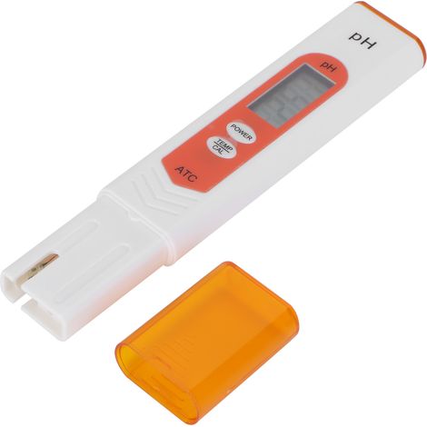 Tragbarer pH-Tester für Aquarien, Wasserqualitätsanalysator mit Temperaturanzeige, Fischzucht (1/5)