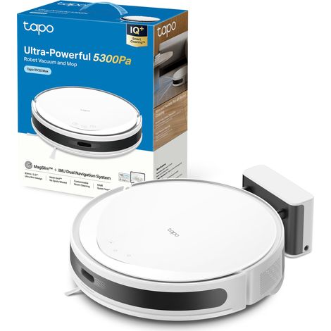Aspirateur Robot Laveur 5300 Pa Ultra-Fin RV20 Max Blanc (1/5)