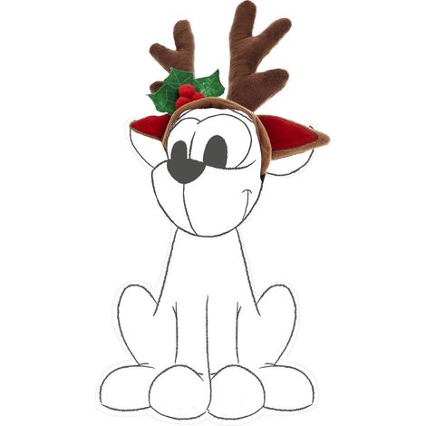 Ferribiella Dog Xmas Cerchietto Rennina  - Cerchietto (1/2)