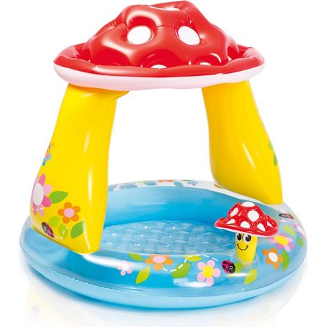 Fliegenpilz kinderbecken 102 x 89 cm intex 57114