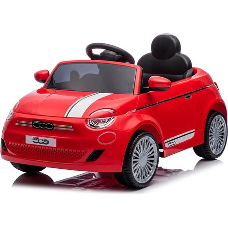 Macchina Elettrica per Bambini Licenza Ufficiale  Fiat 500 10,8V Rosso
