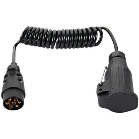 Câble dextension de remorque, Prise de Prise de remorque 7-13 Broches Câble dextension de remorque 12v avec connecteur de Prise de Prise de remorque pour Accessoires de remorque de Voiture