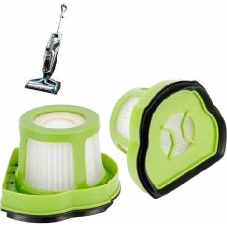 2 pièces ABS matériel filtre écran remplacement accessoires d'aspirateur de cheveux pour animaux de compagnie adapté pour Bissell 1608653 1782 (1/5)