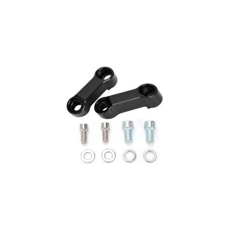 Prolunga per specchietto retrovisore da moto, kit adattatore, prolunga per staffa di estensione dello specchietto retrovisore da 10 mm a 8 mm.