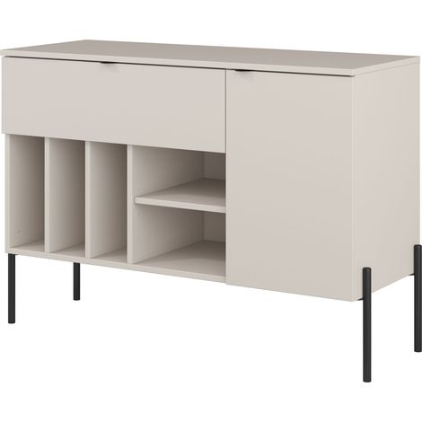 Cómoda Levtenu 112, Cachemira, Con cajones y puertas, Número de cajones: 0, 75x105x40cm