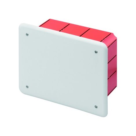 Cassetta Derivazione e connessione per pareti in muratura Dimensioni 160x130x70 mm Coperchio Bianco RAL9016