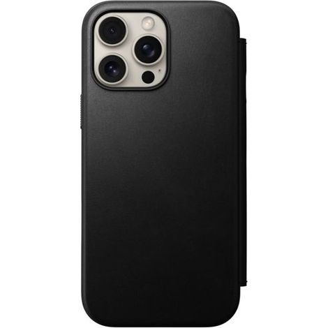Nomad Modern Leather Folio iPhone 16 Pro Max Black (1/5)