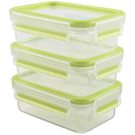 Frischhaltedose Clip & Close 0,55l 3er Set hellgrün (1/3)