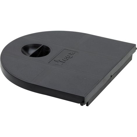 Trappe de nettoyage 4970.23 en plastique noir