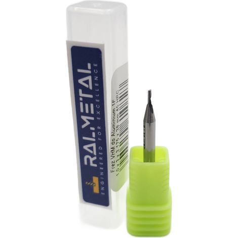 Fräser für Aluminium, 1-schneidig, VHM 1 x 3,175 1/8 x 38 (1/3)