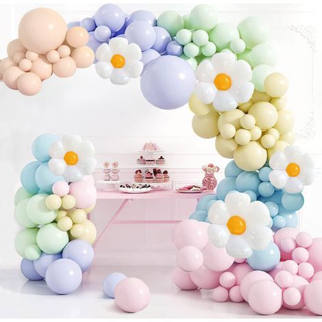 Ensemble de ballons sous vide - 141 pièces rose marguerite