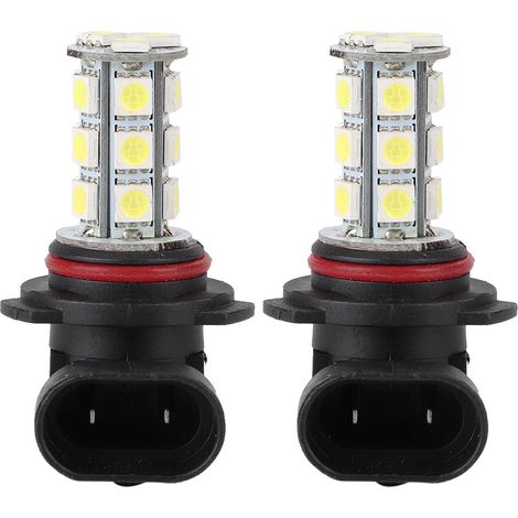 2x HID Blanc HB3 9005 18SMD 5050 LED Voiture DRL Brouillard Conduite Phare Ampoule Lampe 12V