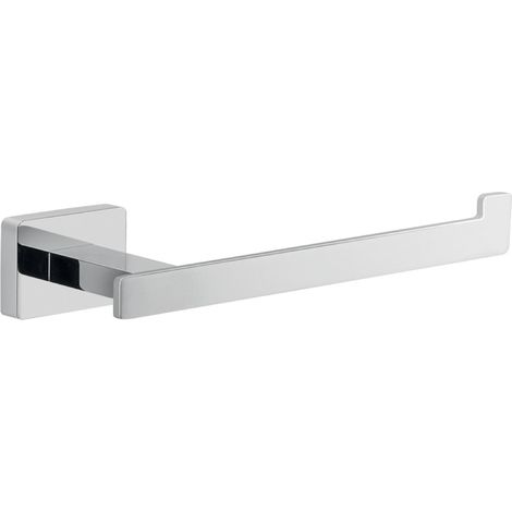 PORTA ROTOLO DA PARETE IN ACCIAIO INOX MODELLO ATENA - DIM. CM (LXPXH): 19X6,4X3,5 - CROMATO  - GDY