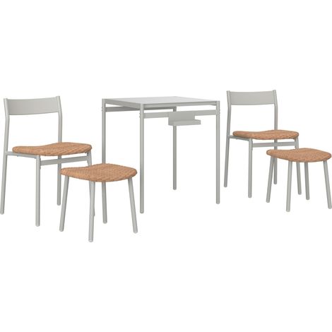 Mömax Balkonset Moni Naturfarben/Beige, 5-teilig (1/5)