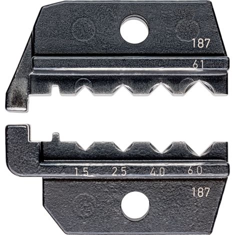 KNIPEX 97 49 61 Mordaza intercambiable para terminales girados Harting