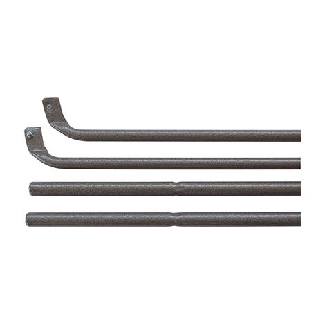 ASTE X SERRATURA ESTERNE 91/01 CR - VERNICIATE CURVE TRIPLICI MM 18 CF=PZ 2+2- 1 confezioni