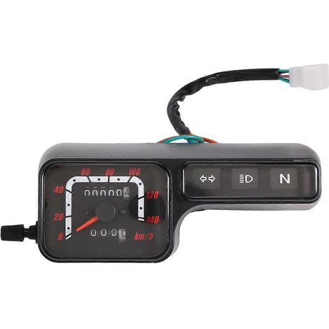 Compteur de vitesse numérique LCD pour moto, avec compte-tours et odomètre, compatible Honda XR250 CRM250 BAJA250 (1/4)